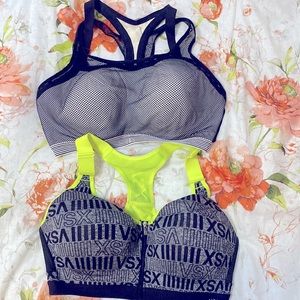 LOT of 2 size 36DD VSX SPORT (Victoria’s Secret) Racerback sports bras